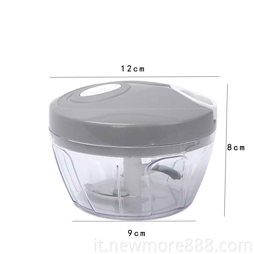 Food Chopper With 3 Blades